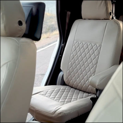 Leatherette - Quilted Custom Seat Covers